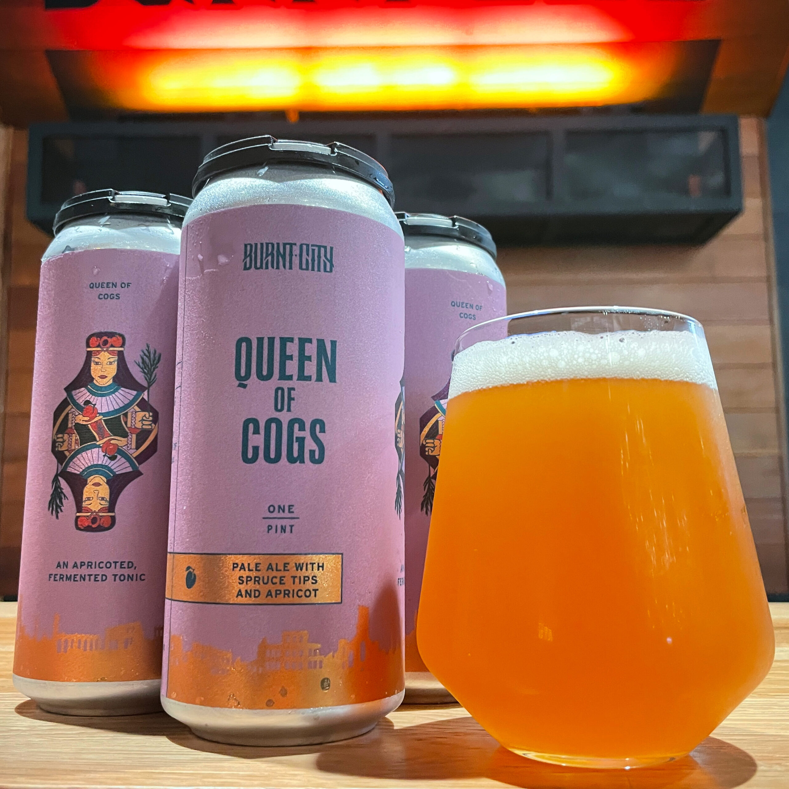 Queen of Cogs Pale Ale at District Brew Yards