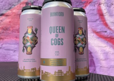 Packaging Design Queen of Cogs Pale Ale