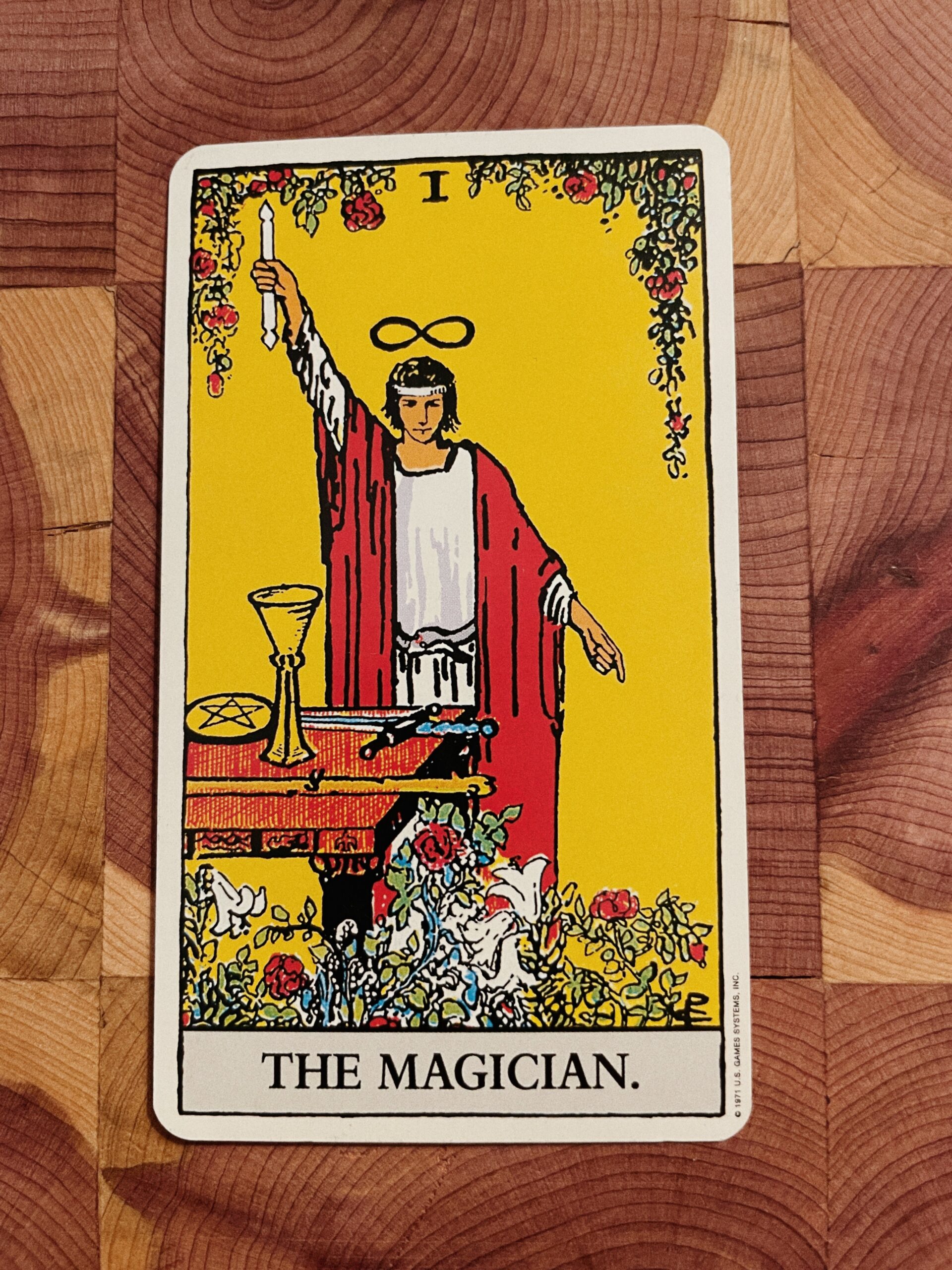 The Magician Rider Waite Tarot Deck